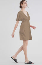 Load image into Gallery viewer, Women’s XL Geode Kimono Style Dress in ‘Turkey Tail Mushroom’
