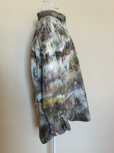 Load image into Gallery viewer, Women’s Medium ‘Oversized Fit’ Flannel Shirt in ‘Pewter Twist’
