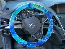 Load image into Gallery viewer, Custom Geode 2 Piece Cropped Set and 4 Geode Steering Wheel Covers for Mary
