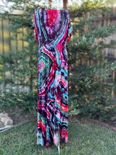 Load image into Gallery viewer, Custom Geode Surplice Maxi Dress for Gina
