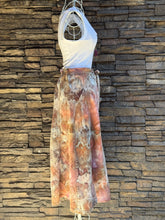 Load image into Gallery viewer, Women’s Medium Tie-waist Soft Denim Midi Skirt in ‘Blush Oasis’
