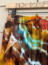 Load image into Gallery viewer, Custom Geode Rayon Open Leg Pants in ‘Boulder Opal’ for Alison
