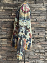 Load image into Gallery viewer, Custom Reverse Geode Pullover Sweatshirt with Kangaroo Pocket in ‘Pinot Sage’ for Marne
