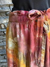 Load image into Gallery viewer, Women’s Medium Geode Tie-Waist Midi Skirt in ‘Rustic Rainbow’
