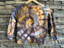 Load image into Gallery viewer, Youth Medium Burt’s Bees Organic Cotton Crewneck Sweatshirt in ‘Walls of the Cave’ Spiral
