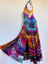 Load image into Gallery viewer, Custom Reverse Geode Midi Ballet Dress with Pockets in ‘Spectrolite’ for Becky
