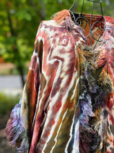 Load image into Gallery viewer, Women’s Free People One Size (Fits M-2X best) Geode Fringe Bohemian Kimono in ‘Rustic Rainbow’
