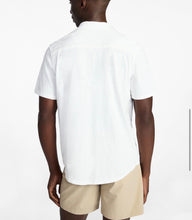 Load image into Gallery viewer, Men’s Large Geode Knit Button-up Short Sleeved Shirt in ‘Serpentine’
