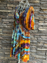 Load image into Gallery viewer, Women’s Small Geode Kimono Style Dress in ‘Koroit Boulder Opal’
