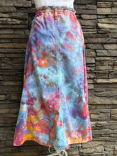 Load image into Gallery viewer, Women’s Large Tie-waist Denim Midi Geode Skirt in ‘Bird Song’
