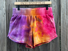 Load image into Gallery viewer, Women’s Small Mid-rise French Terry Shorts in ‘Snow Cone’
