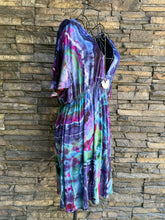 Load image into Gallery viewer, Women’s Medium Geode Kimono Style Dress in ‘Mermaid Tail’
