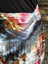 Load image into Gallery viewer, Women’s XL Geode Skirt with Ruched Waistband &amp; Pockets in ‘Pinot Sage’
