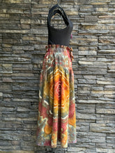 Load image into Gallery viewer, Women’s XS Geode Tie-Waist Midi Skirt in ‘Rustic Rainbow’
