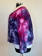 Load image into Gallery viewer, Women’s XXL Corduroy Sherpa Lined Jacket in ‘Amethyst’
