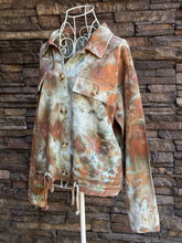 Load image into Gallery viewer, Women’s Medium Loose Geode Cropped Utility Jacket with Pockets  in ‘Wild Thing’

