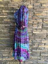 Load image into Gallery viewer, Women’s Medium Geode Kimono Style Dress in ‘Mermaid Tail’
