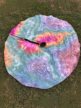 Load image into Gallery viewer, Custom Geode Tree Skirt in ‘Gypsy Skies’ for Monet
