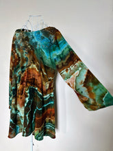 Load image into Gallery viewer, Custom Upcycled Geode Dress for Sarah in ‘Boulder Turquoise’
