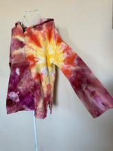 Load image into Gallery viewer, Women’s Medium Tall Upcycled Gap Baja Hoodie in ‘Summer Sunset’
