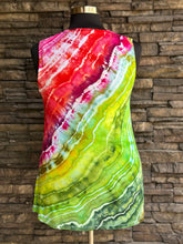 Load image into Gallery viewer, Women’s XL Geode Tank Top Tunic in ‘Watermelon Tourmaline’
