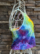 Load image into Gallery viewer, Women’s Medium Geode Rainbow Crop Top
