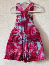 Load image into Gallery viewer, Custom Overall Shorts in ‘Candypop’ for Mel
