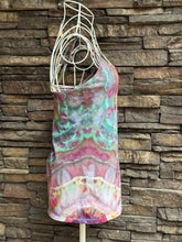 Load image into Gallery viewer, Women’s Medium Geode Spaghetti Strap Tank Top in ‘Cosmic Eyes’
