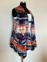 Load image into Gallery viewer, Custom Geode Sleeveless Cardigan in ‘Painted Hills’ for Pamela
