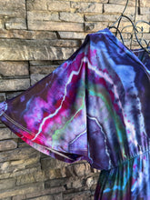 Load image into Gallery viewer, Women’s Medium Geode Kimono Style Dress in ‘Mermaid Tail’
