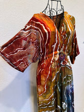 Load image into Gallery viewer, Custom Geode Maxi Dress in ‘Rustic Rainbow’ for Julie
