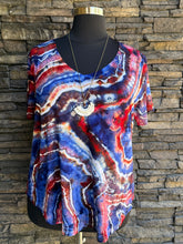 Load image into Gallery viewer, Custom Geode V-Neck T-Shirt for Lanette
