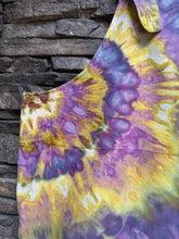 Load image into Gallery viewer, Women’s XXL Cotton/Linen Overalls with Tulip Leg in ‘Sugar Plum’
