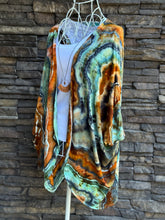 Load image into Gallery viewer, Women’s Small (can fit a medium, too) Geode Kimono in ‘Boulder Turquoise’
