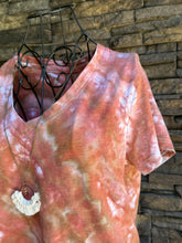 Load image into Gallery viewer, Women’s Medium V-Neck T-Shirt in ‘Shiitake Mushroom’ Twist
