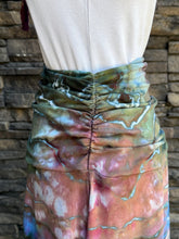 Load image into Gallery viewer, Women’s Large Geode Asymmetrical Draped Midi Skirt in ‘Abalone’
