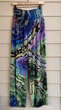 Load image into Gallery viewer, Custom Reverse Geode Pull On Pants with Pockets in ‘Abalone’ for Sandie
