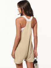 Load image into Gallery viewer, Women’s 2XL Harem Shorts Romper Jumpsuit in ‘Blue Gray’
