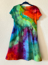 Load image into Gallery viewer, Toddler 5T Geode Rainbow Dress
