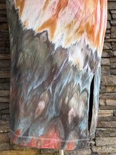 Load image into Gallery viewer, Women’s XL 100% Cotton Midi Dress in ‘Pinot Sage’ Inclined Twist
