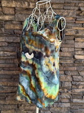 Load image into Gallery viewer, Women’s Large Geode 100% Cotton Tank Top in ‘Rainforest Jasper’
