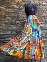 Load image into Gallery viewer, Women’s XS (Fits more like a small) Geode Midi Skirt with Pockets ‘Koroit Boulder Opal’
