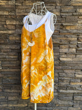 Load image into Gallery viewer, Women’s Medium Harem Shorts Romper with Pockets in ‘Morning Sunshine’
