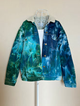 Load image into Gallery viewer, Custom Ice Dyed Sherpa Lined Jacket for Dakota
