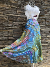 Load image into Gallery viewer, Women’s Large Geode Midi Skirt in ‘Abalone’
