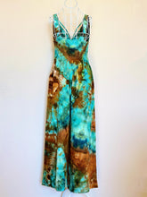 Load image into Gallery viewer, Custom Geode Strappy Jumpsuit in ‘Boulder Turquoise’ for Sarah
