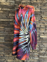 Load image into Gallery viewer, Women’s Medium Hoodie Dress with Pockets in ‘Warrior Princess’
