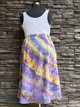 Load image into Gallery viewer, Women’s XXL Linen/Rayon Midi Skirt with Button Front &amp; Pockets in ‘Sugar Plum’
