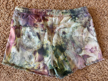 Load image into Gallery viewer, Women’s Large Size 10 Distressed Pull On Shorts in ‘Tide Pool’
