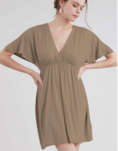 Load image into Gallery viewer, Women’s Large Geode Kimono Style Dress in ‘Turkey Tail Mushroom’

